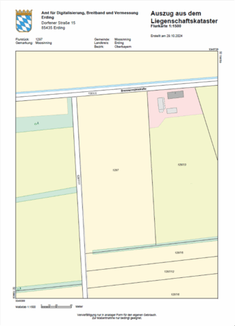 LANDWIRTSCHAFTLICHES GRUNDSTÜCK IN 85452 EICHENRIED, 85452 Moosinning - Eichenried, Ackerbau